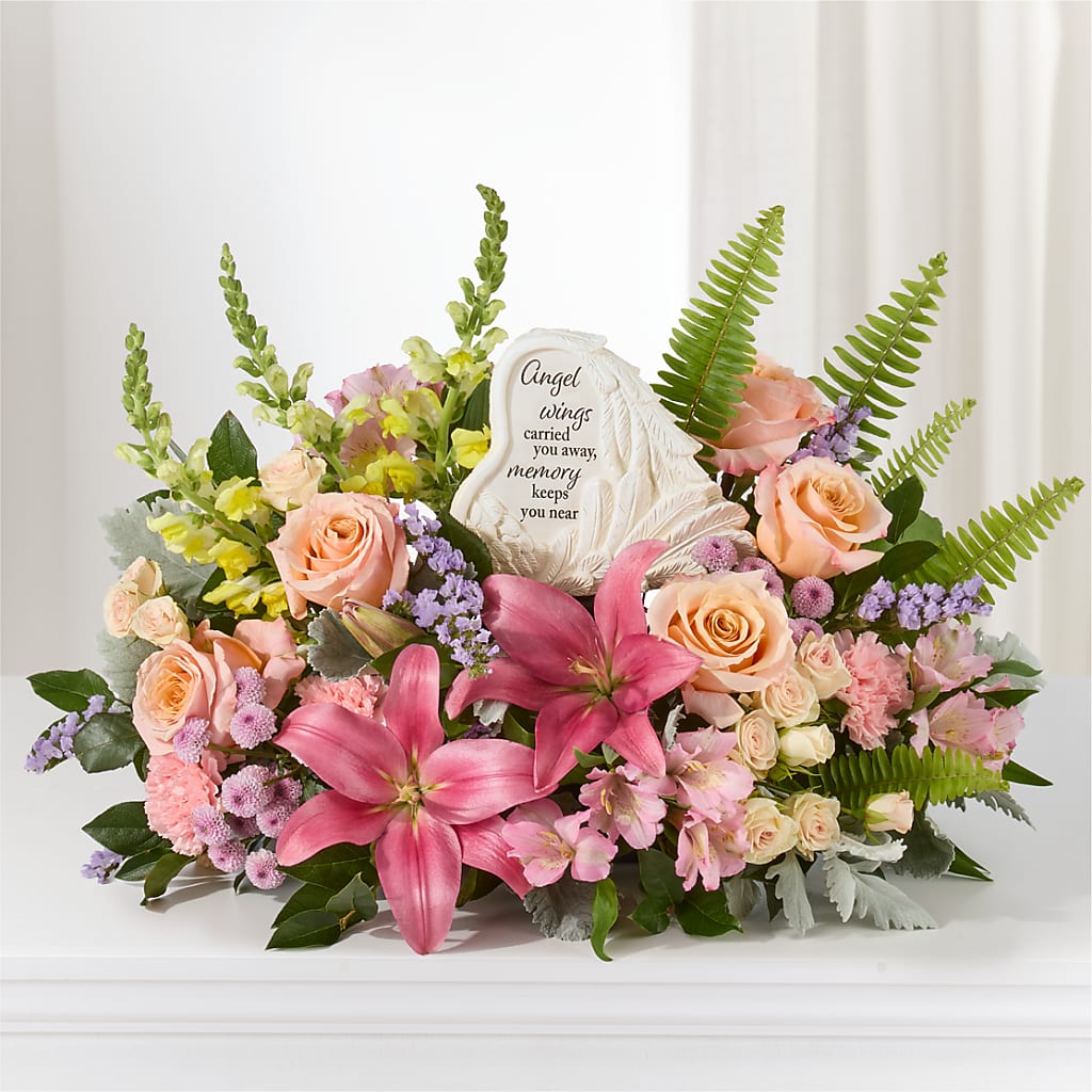 Gentle Light Arrangement – Floreria Principe De Paz Llc, Somerset NJ