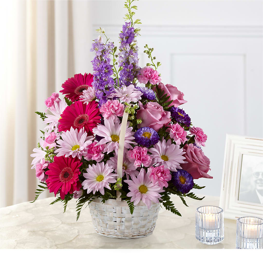 Pastel Peace Basket – Floreria Principe De Paz Llc, Somerset NJ