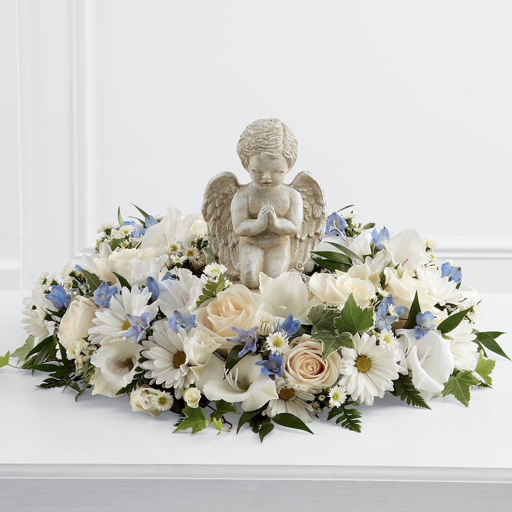 Little Angel Ring of Flowers – Floreria Principe De Paz Llc, Somerset NJ