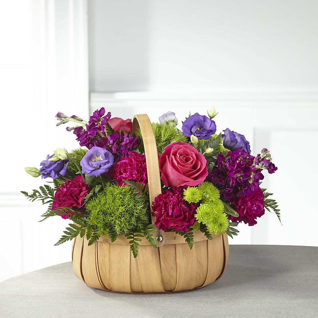 Serene Sanctuary Basket – Floreria Principe De Paz Llc, Somerset NJ