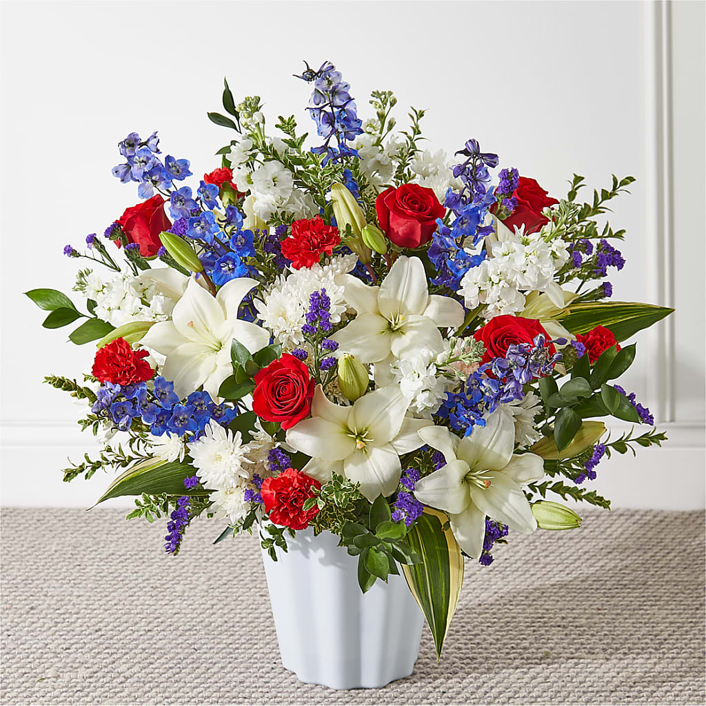 Consoled Floor Basket – Floreria Principe De Paz Llc, Somerset NJ