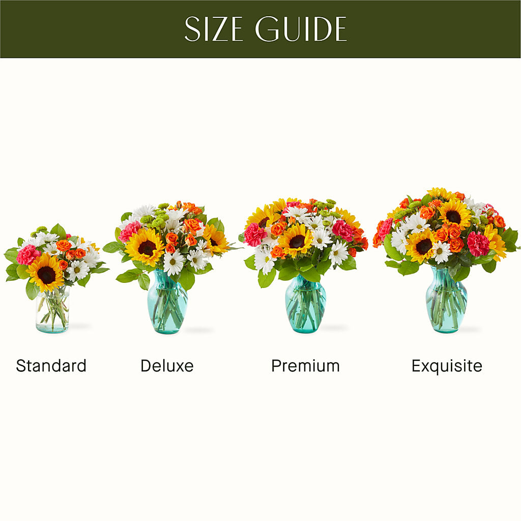 Sun-drenched Blooms Bouquet – Floreria Principe De Paz Llc, Somerset NJ