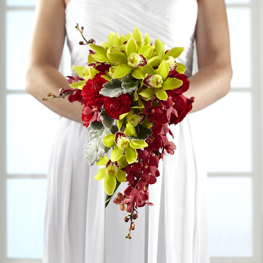 Elegant Orchid Bouquet – Floreria Principe De Paz Llc, Somerset NJ