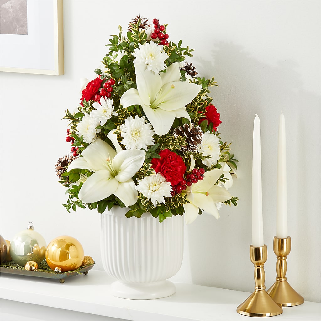 Festive Moments Tree –  Floreria Principe De Paz Llc, Somerset NJ