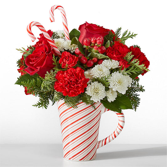 Peppermint Swirl Mug –  Floreria Principe De Paz Llc, Somerset NJ