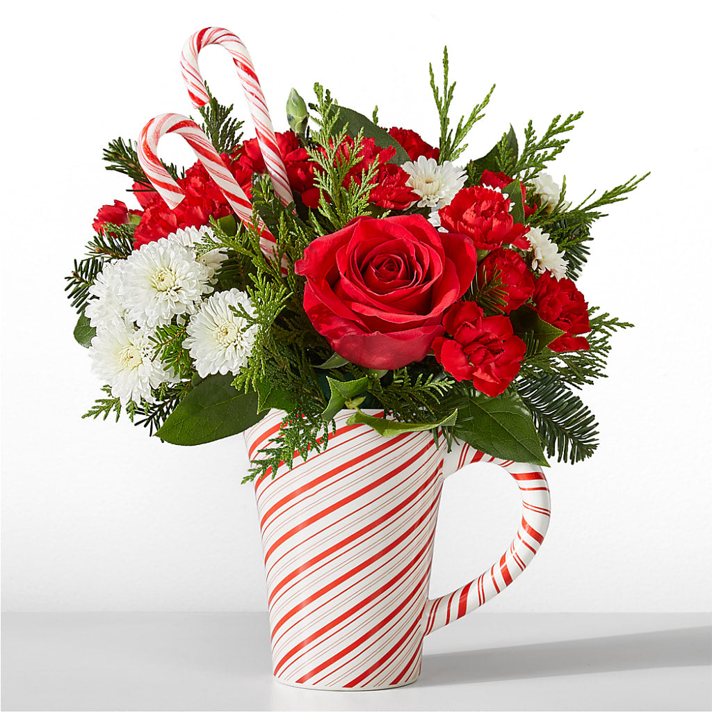 Peppermint Swirl Mug –  Floreria Principe De Paz Llc, Somerset NJ