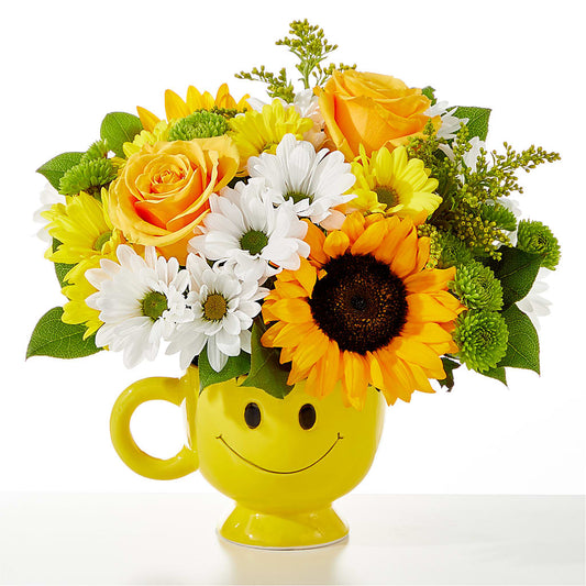 Be Happy Bouquet –  Floreria Principe De Paz Llc, Somerset NJ