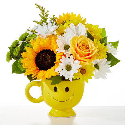 Be Happy Bouquet –  Floreria Principe De Paz Llc, Somerset NJ