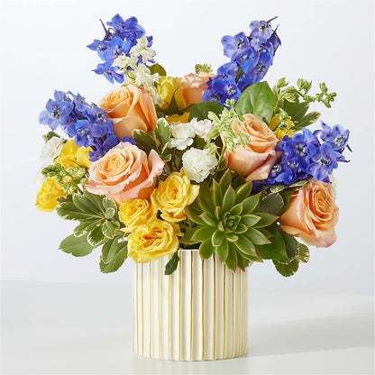 Cobalt Reverie Bouquet –  Floreria Principe De Paz Llc, Somerset NJ
