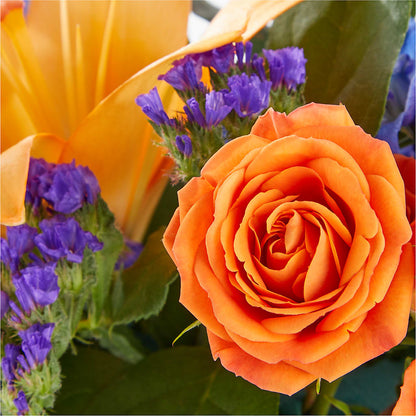 Radiant Citrus Box Bouquet –  Floreria Principe De Paz Llc, Somerset NJ