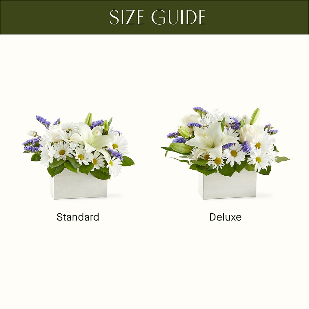 Beyond Blue Box Bouquet –  Floreria Principe De Paz Llc, Somerset NJ
