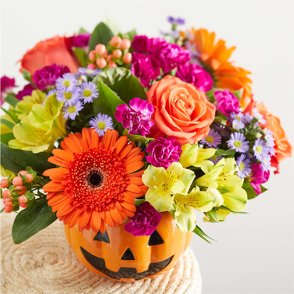 Tricks & Treats Pumpkin –  Floreria Principe De Paz Llc, Somerset NJ