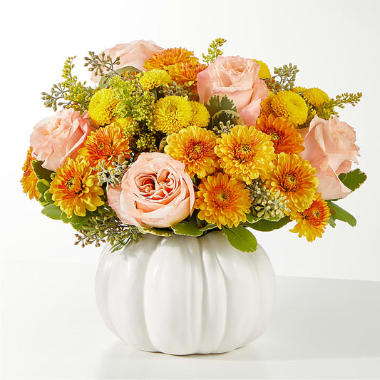 Peachy Pumpkin –  Floreria Principe De Paz Llc, Somerset NJ