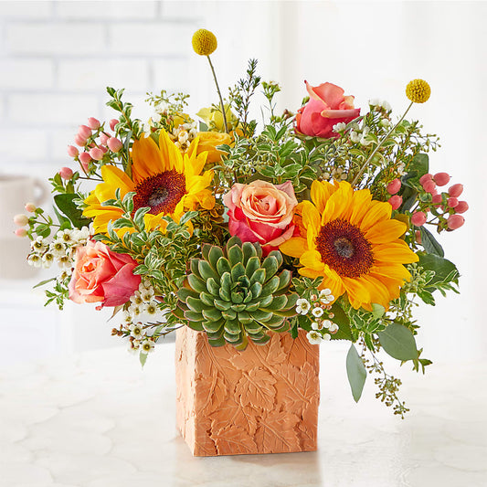 Sunflower Season Bouquet –  Floreria Principe De Paz Llc, Somerset NJ