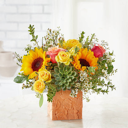 Sunflower Season Bouquet –  Floreria Principe De Paz Llc, Somerset NJ