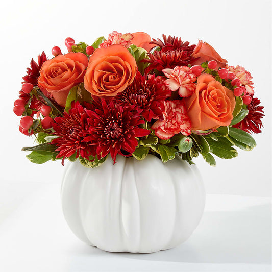 Autumn Air Pumpkin Bouquet –  Floreria Principe De Paz Llc, Somerset NJ