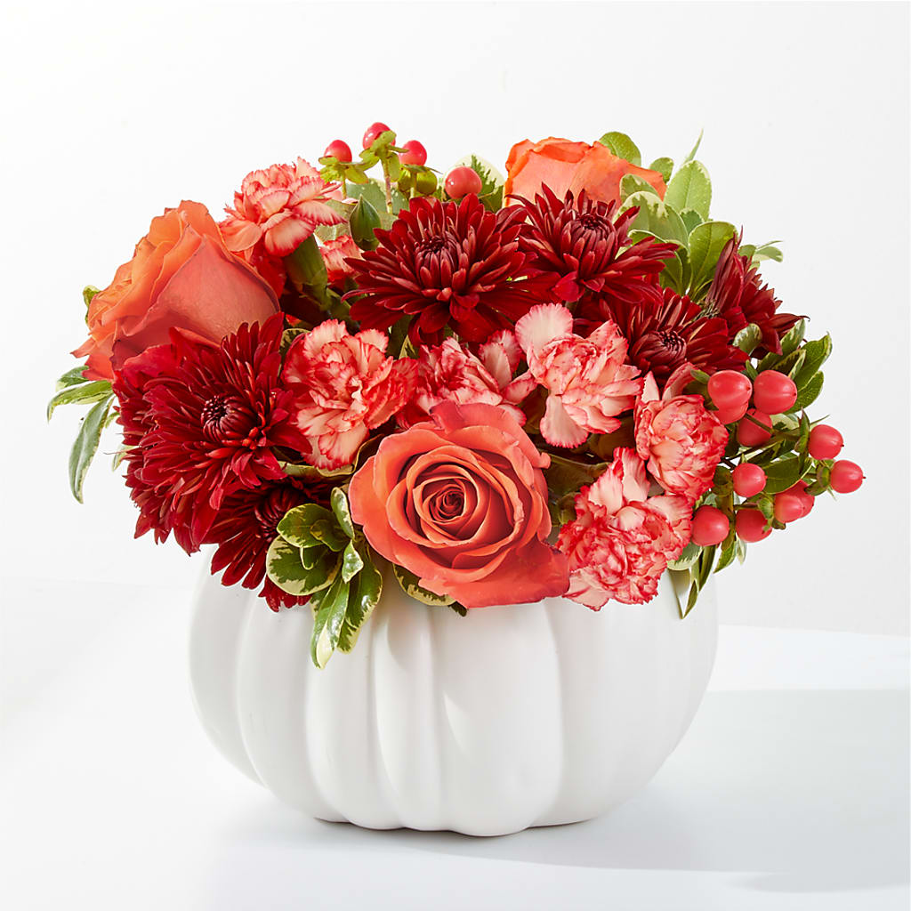 Autumn Air Pumpkin Bouquet –  Floreria Principe De Paz Llc, Somerset NJ