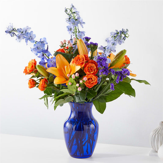 Radiant Citrus Bouquet –  Floreria Principe De Paz Llc, Somerset NJ
