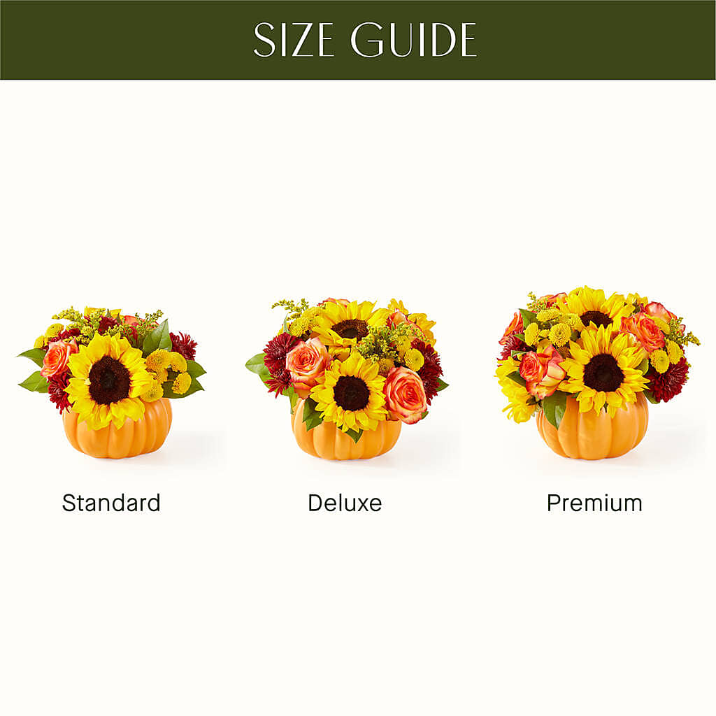 Golden Gourd Pumpkin Bouquet –  Floreria Principe De Paz Llc, Somerset NJ