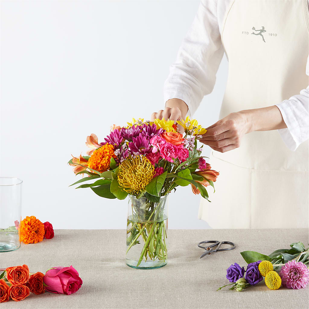 Feast of Color – A Florist Original –  Floreria Principe De Paz Llc, Somerset NJ