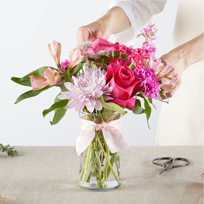 Pink Ribbon - A Florist Original –  Floreria Principe De Paz Llc, Somerset NJ