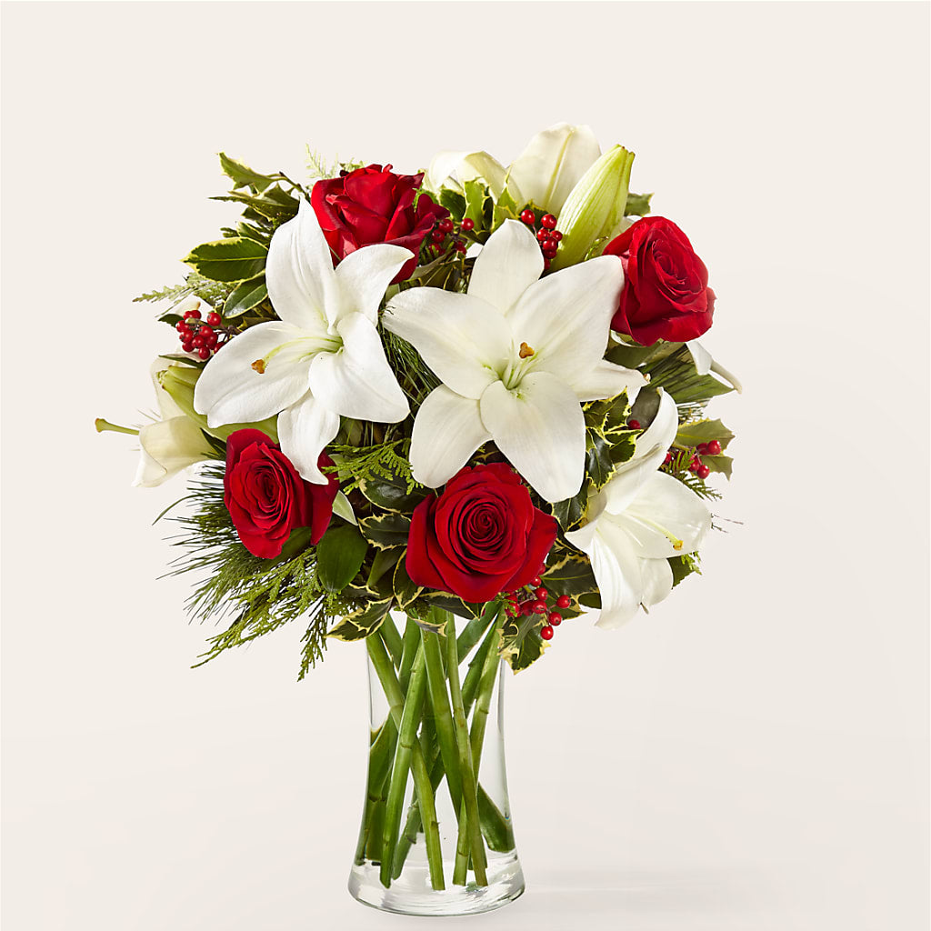 Sparkling Snowflakes Bouquet –  Floreria Principe De Paz Llc, Somerset NJ