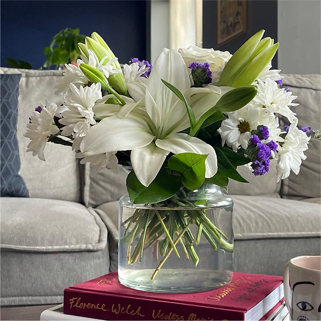 Beyond Blue Bouquet –  Floreria Principe De Paz Llc, Somerset NJ