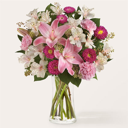 Feeling Fuchsia Bouquet –  Floreria Principe De Paz Llc, Somerset NJ