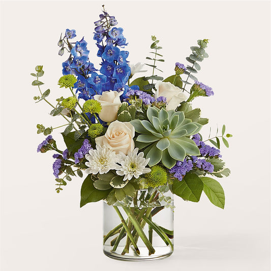 Cerulean Waves Bouquet –  Floreria Principe De Paz Llc, Somerset NJ