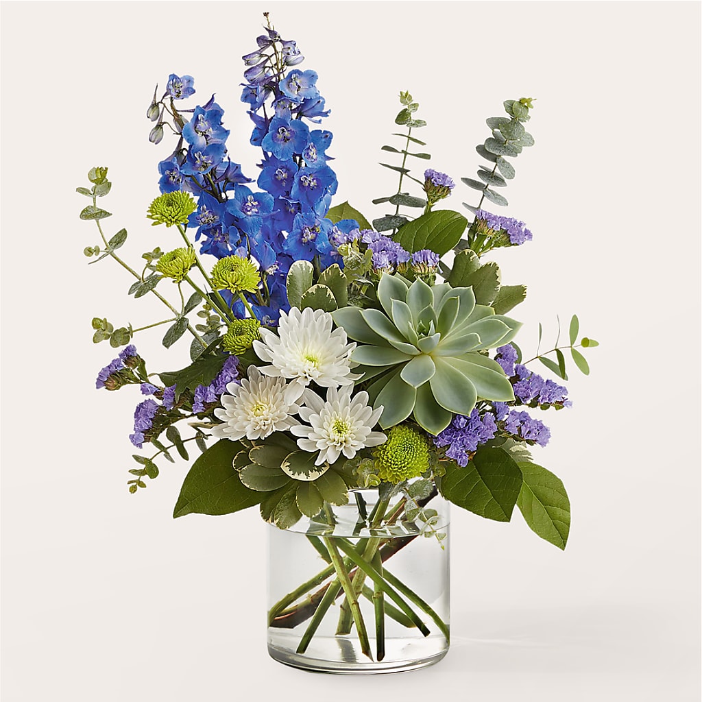 Cerulean Waves Bouquet –  Floreria Principe De Paz Llc, Somerset NJ