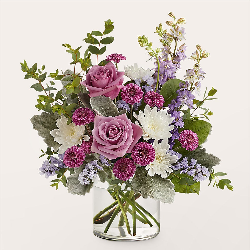 Violet Frost Bouquet –  Floreria Principe De Paz Llc, Somerset NJ