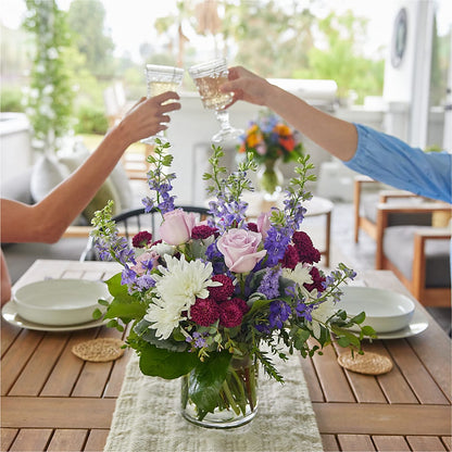Violet Frost Bouquet –  Floreria Principe De Paz Llc, Somerset NJ