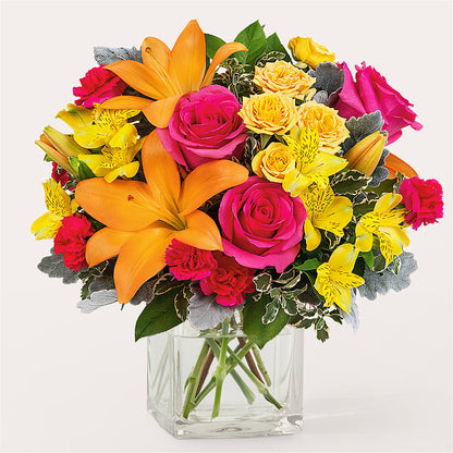 To the Tropics Bouquet –  Floreria Principe De Paz Llc, Somerset NJ
