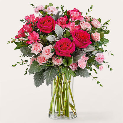 Tickled Pink Bouquet –  Floreria Principe De Paz Llc, Somerset NJ