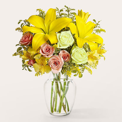 Sunburst Bouquet –  Floreria Principe De Paz Llc, Somerset NJ