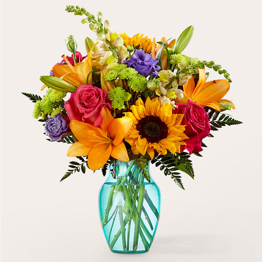 Double Rainbow Bouquet –  Floreria Principe De Paz Llc, Somerset NJ