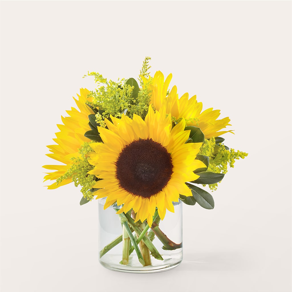 Beaming Sunflower Bouquet –  Floreria Principe De Paz Llc, Somerset NJ