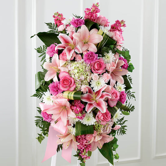 Comforting Standing Spray –  Floreria Principe De Paz Llc, Somerset NJ