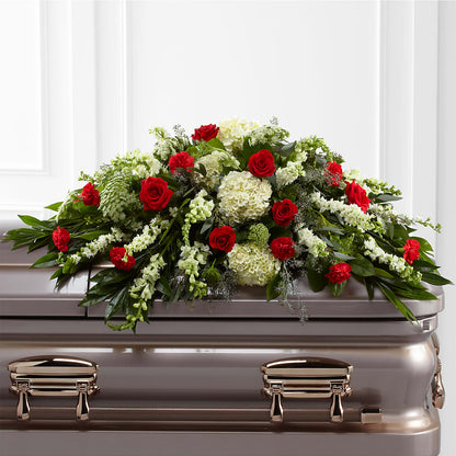 Sincerity Casket Spray –  Floreria Principe De Paz Llc, Somerset NJ