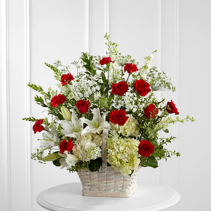 In Loving Memory Arrangement –  Floreria Principe De Paz Llc, Somerset NJ