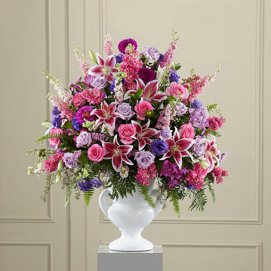 Peaceful Tribute Arrangement –  Floreria Principe De Paz Llc, Somerset NJ