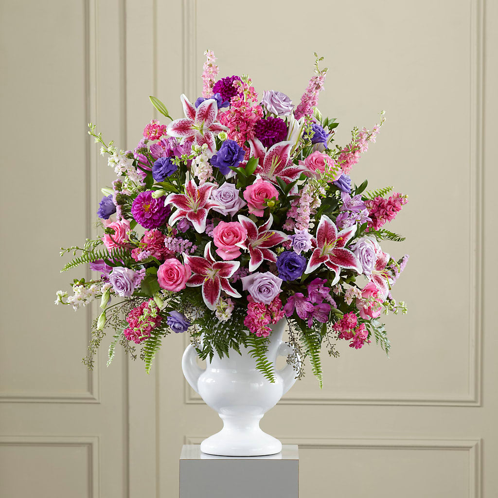 Peaceful Tribute Arrangement –  Floreria Principe De Paz Llc, Somerset NJ