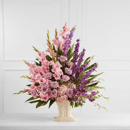Flowing Garden Arrangement –  Floreria Principe De Paz Llc, Somerset NJ