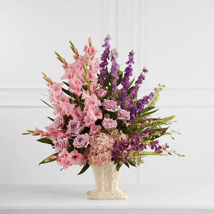 Flowing Garden Arrangement –  Floreria Principe De Paz Llc, Somerset NJ