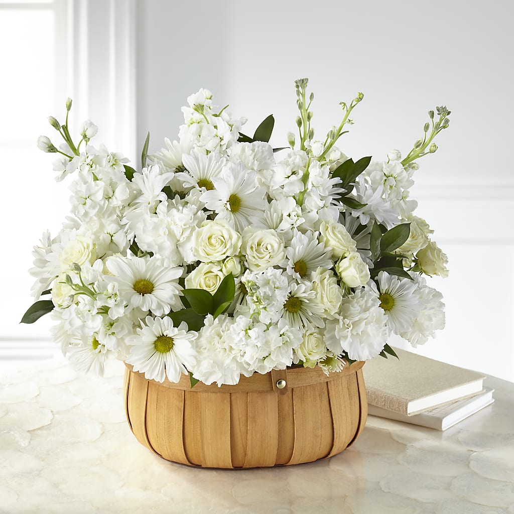 Graceful Garden Basket –  Floreria Principe De Paz Llc, Somerset NJ