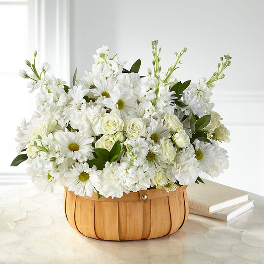 Graceful Garden Basket –  Floreria Principe De Paz Llc, Somerset NJ