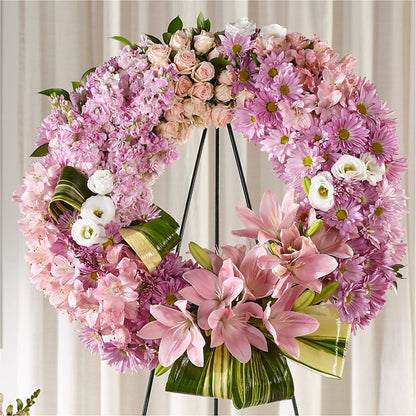 Gift of Warmth Wreath –  Floreria Principe De Paz Llc, Somerset NJ