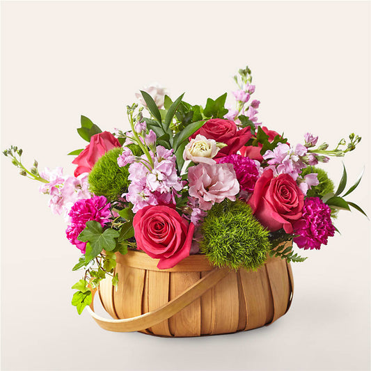 Radiance in Bloom Basket –  Floreria Principe De Paz Llc, Somerset NJ