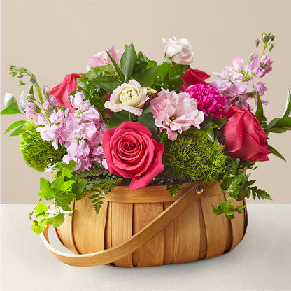 Radiance in Bloom Basket –  Floreria Principe De Paz Llc, Somerset NJ