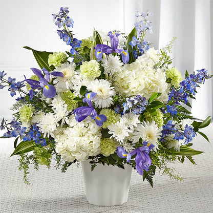 Soft Serenity Floor Basket –  Floreria Principe De Paz Llc, Somerset NJ